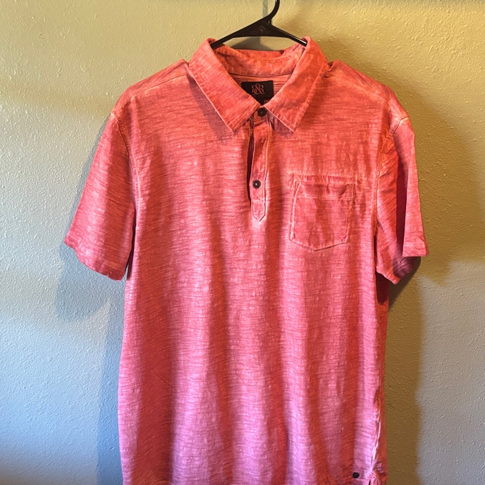Rock & Republic Bold Pink Polo Shirt
